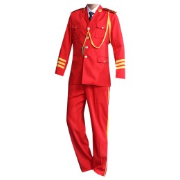 Custom-made university flag-raiser suit design men's flag-raising ceremony ceremony dress marching flag-raiser uniform center SKFRS013 Custom-made university flag-raiser suit design men's flag-raising ceremony ceremony dress marching flag-raiser uniform center SKFRS013
